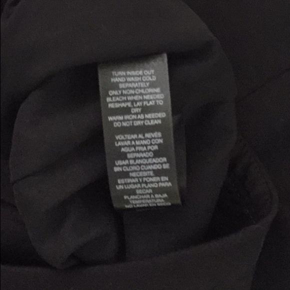 WHBM Black Ponte Studded Pencil Skirt - Picture 7 of 10